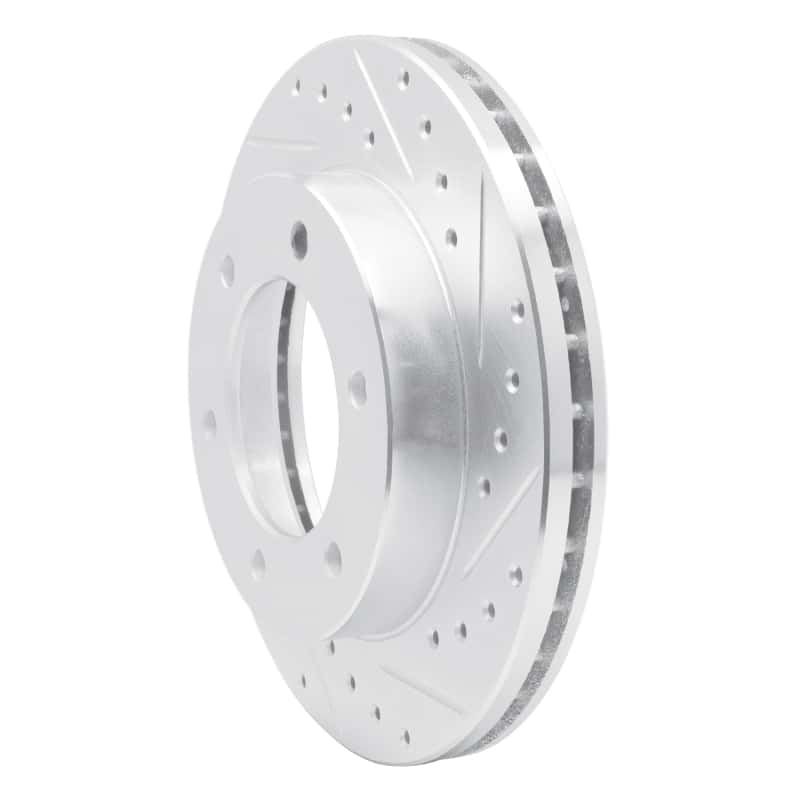 R1 Concepts — R1 01-04 Honda Passport Front Right Drilled & Slotted Silver Brake Rotor
R1 Brake Rotor Drill - view 2
