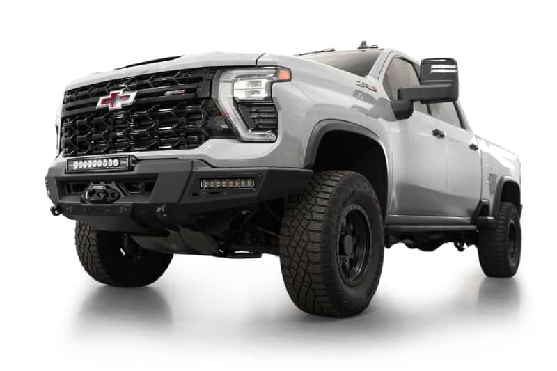 Addictive Desert Designs — Addictive Desert Designs2024 Chevy Silverado 2500 Phantom Winch Front Bumper
Bumper- Front - view 5