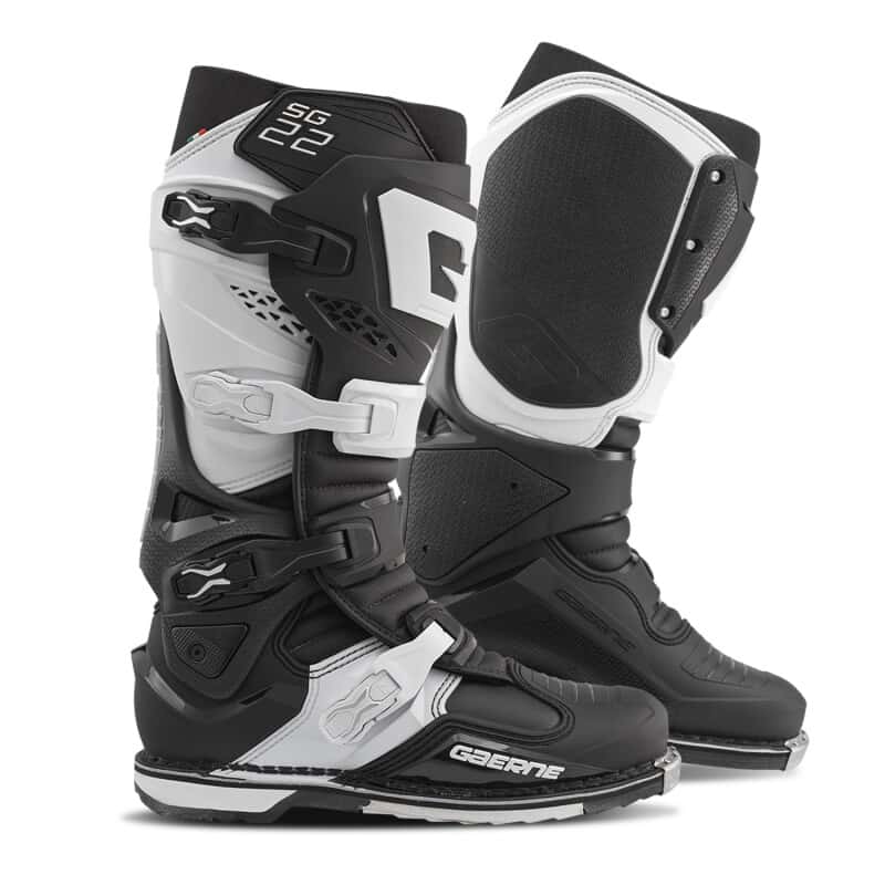 Gaerne — Gaerne SG22 Boot Black/White Size - 10 - view 1