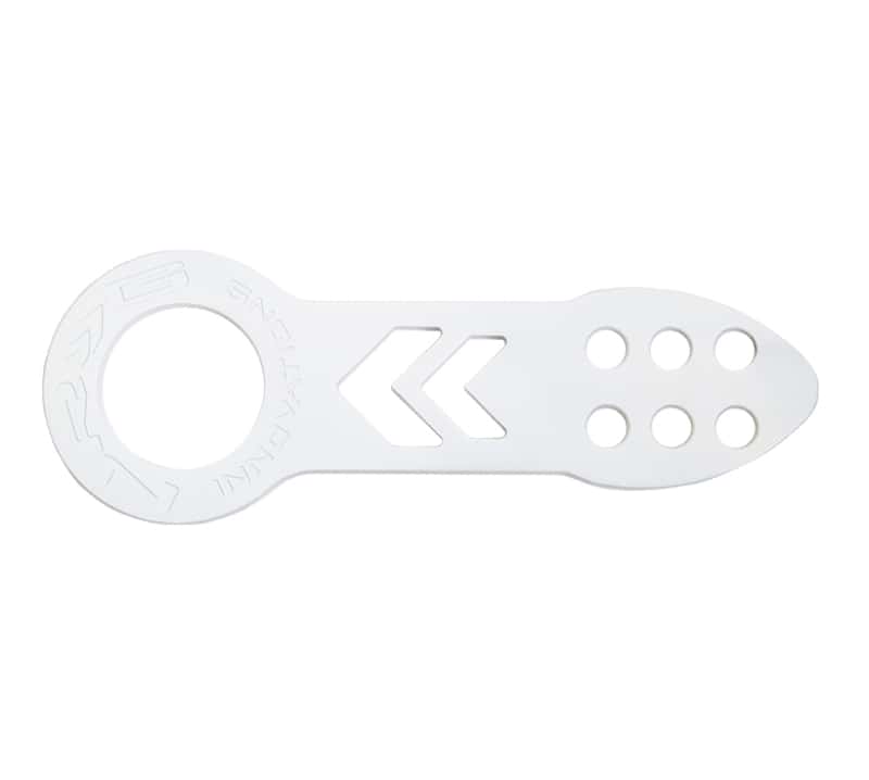 NRG — NRG Universal Front Tow Hook - White Powder Coat - view 2
