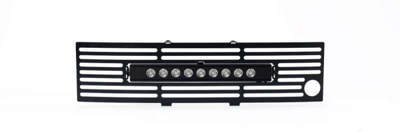 Putco — Putco 11-14 Ford F-150 EcoBoost SS Blk Bar Bumper Grille Insert w/ 10in Luminix Light Bar
BmprValanceGrilleIns - view 1