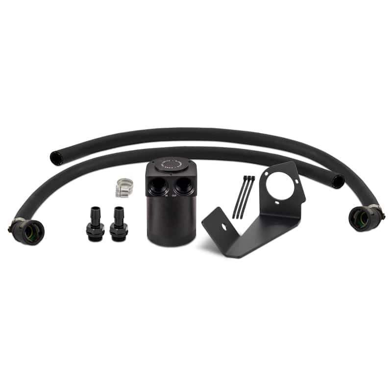 Mishimoto — Mishimoto 2025+ RAM 1500 3.0L Hurricane Baffled Oil Catch Can Kit - Black
Oil Catch Can Kit - view 1