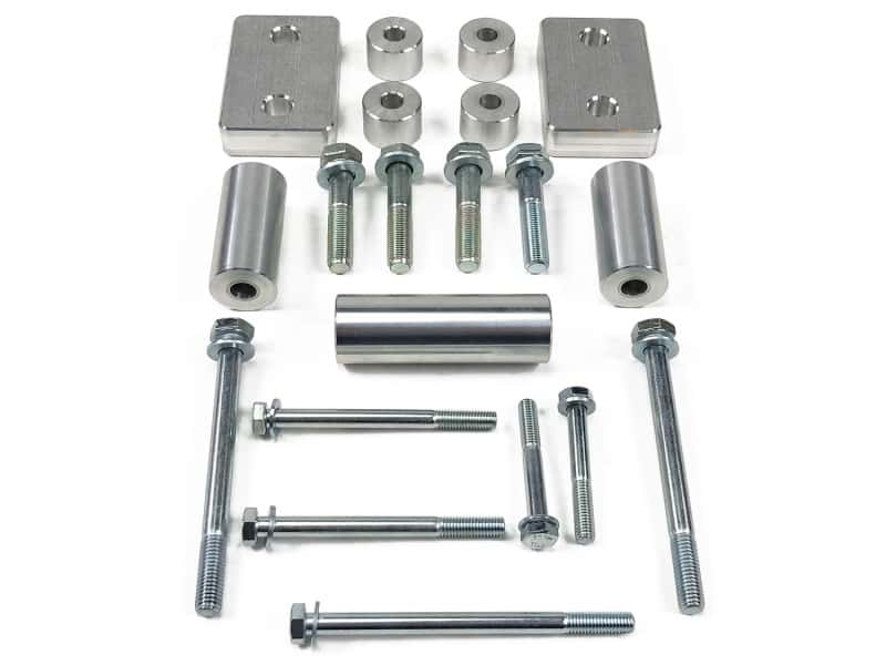 Tuff Country — Tuff Country 07-21 Toyota Tundra 4x4 (with TRD Pro Skid Plate) Front Skid Plate Drop Kit
Skid Plate Spacer Ki - view 2