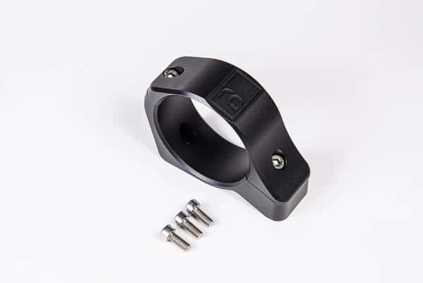 Radium Engineering — Radium Engineering 2-Piece Fuel Pump Clamp 60mm - Black W/ Logo - view 2