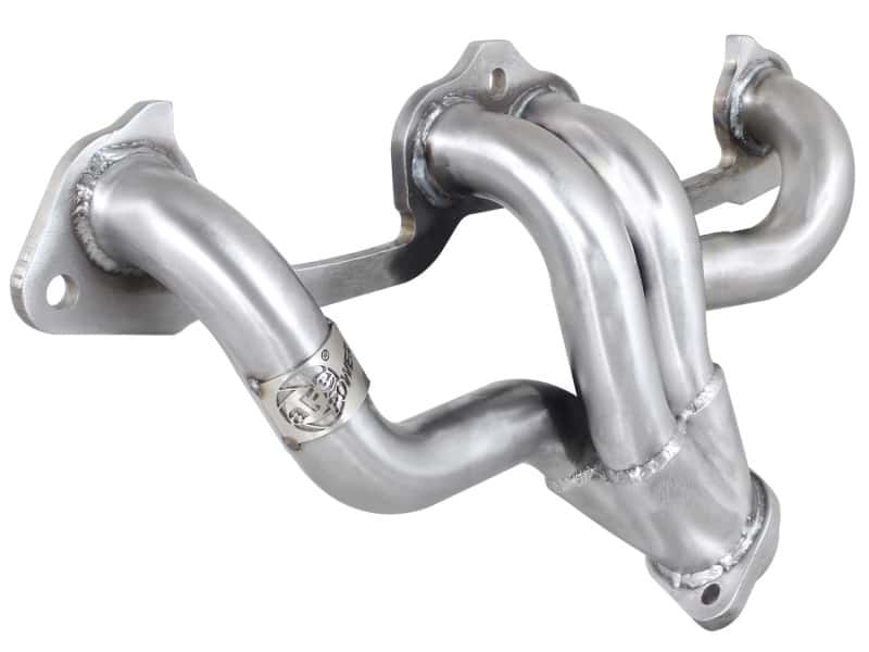 aFe — aFe Power Twisted Steel Exhaust Headers 409 Stainless Steel 83-02 Jeep Wrangler (YJ) L4 2.5L
Twisted Steel Header - view 1