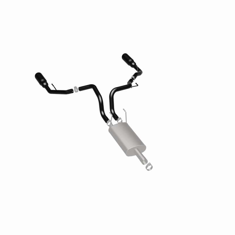 Magnaflow — Magnaflow 09-15 Dodge Ram 1500 V8 Dual Spilt Rear Exit Black Stainless C/B Perf Exhaust
Cat-Back - view 10