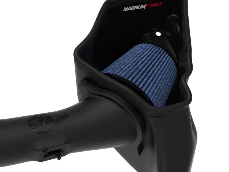 aFe — aFe Magnum FORCE Stage-2 Pro 5R Cold Air Intake System 15-17 Ford Mustang GT V8-5.0L
Magnum FORCE Intake - view 4