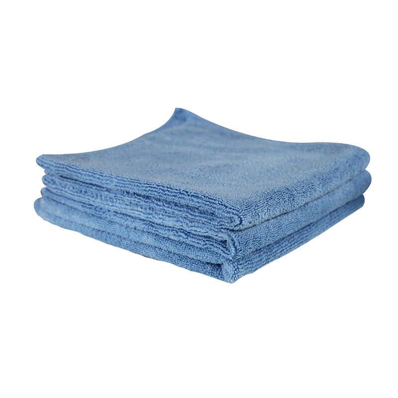 Chemical Guys — Chemical Guys Workhorse Professional Microfiber Towel - 16in x 16in - Blue - 3 Pack - view 3