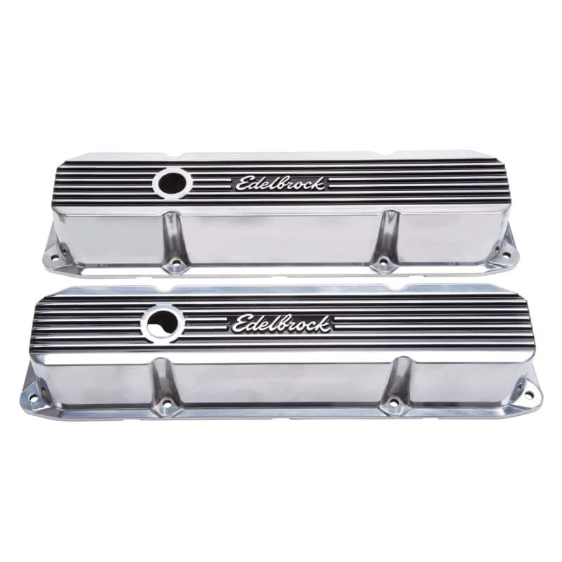 Edelbrock — Edelbrock Valve Cover Elite II Chrysler 383-440 Big Block V8 Polished
ELITE - view 3