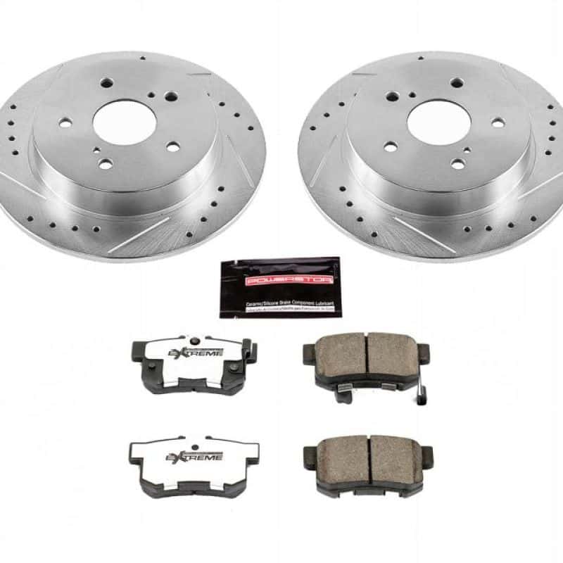 PowerStop — Power Stop 07-13 Suzuki SX4 Rear Z26 Street Warrior Brake Kit - view 1