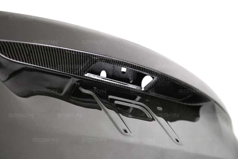 Seibon — Seibon 15-16 Ford Focus Hatchback Carbon Fiber Trunk Lid - view 13