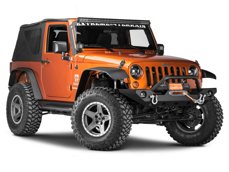 Raxiom — Raxiom 07-18 Jeep Wrangler JK 50-Inch LED Light Bar Windshield Mount w/ Auxiliary Bracket
Mount - view 6