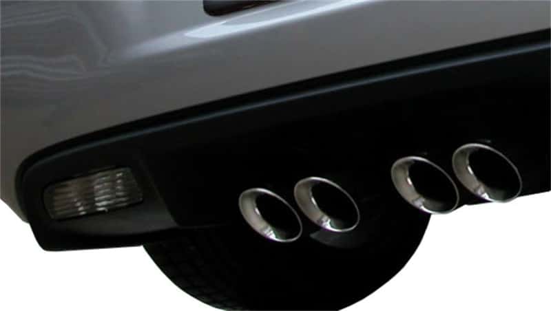 CORSA Performance — Corsa 2009-2013 Chevrolet Corvette C6 6.2L V8 Polished Sport Axle-Back Exhaust
Exhaust - view 4
