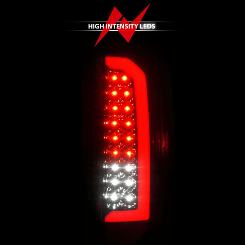 ANZO — ANZO 15-21 GMC Canyon Full LED Tail Lights w/ Red Lightbar Black Housing Smoke Lens
Tail Light Set - view 13
