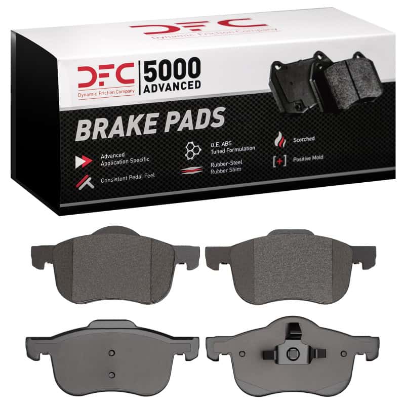 DFC — DFC 99-09 Volvo XC70/V70 Front 5000 Advanced Low Metallic Brake Pads
DFC Brake Pad Set - view 1