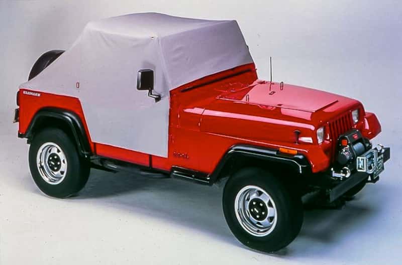 Bestop — Bestop 76-86 Jeep Cj7 / 87-91 Wrangler YJ All Weather Trail Cover (Charcoal / Gray)
Trail Cover - view 1