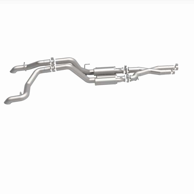 Magnaflow — MagnaFlow Cat-Back 2021 Jeep Wrangler 6.4L Rock Crawler Series Dual Exit Stainless Exhaust - view 11