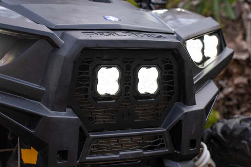 Diode Dynamics — Diode Dynamics 14-18 Polaris RZR XP Stage Series LED Grille Kit Bracket Kit - view 2
