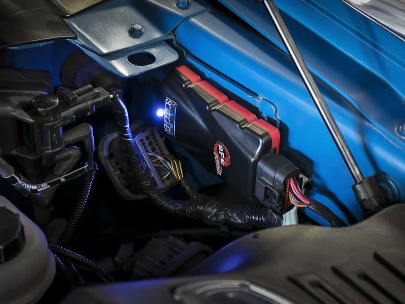 aFe — aFe Scorcher Blue Module 20-21 Ford Explorer V6-3.0L (tt)
Power Module - view 10