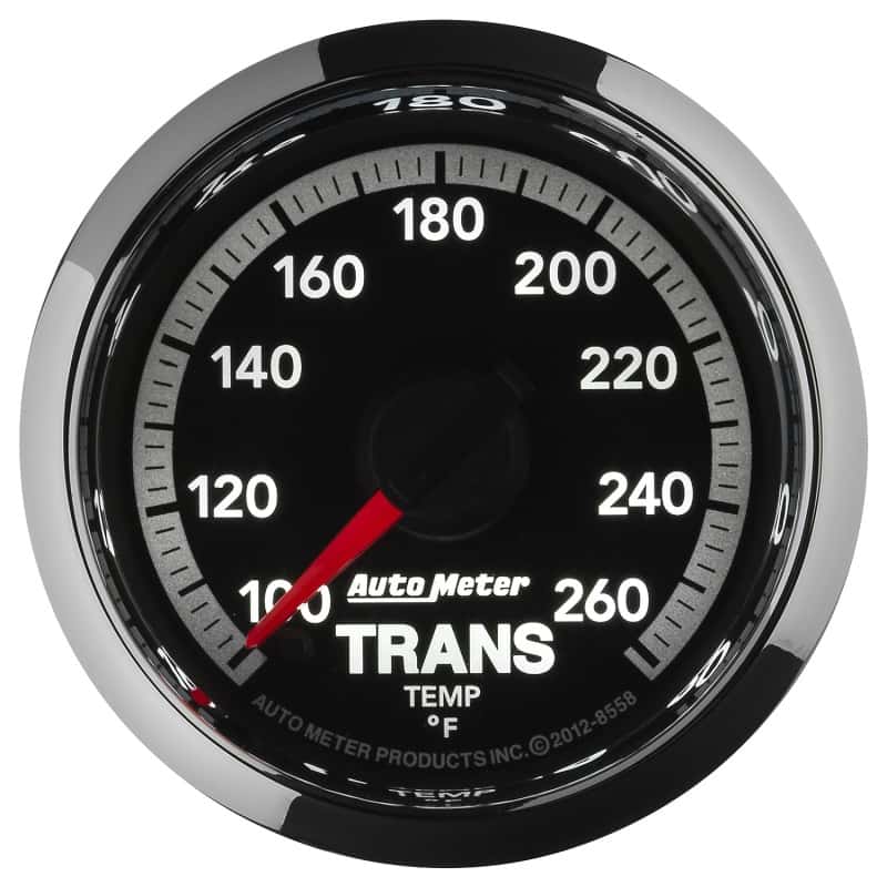 AutoMeter — Autometer Factory Match Dodge 4th Gen 52.4mm 100-260 Deg F Trans Temp Gauge
2-1/16" TRANS TEMP, - view 9