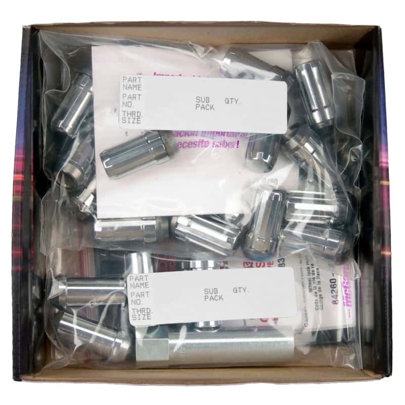 McGard — McGard SplineDrive Tuner 5 Lug Install Kit w/Locks & Tool (Cone) 1/2-20 / 13/16 Hex - Chrome - view 6