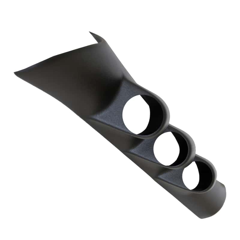 AutoMeter — Autometer 98-02 Dodge Ram (Exc 2002 1500) Black 52mm Triple Pillar
2-1/16" TRIPLE PILLA - view 2
