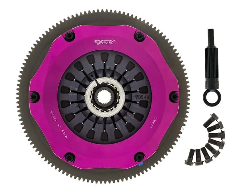 Exedy — Exedy 04-17 Subaru WRX STI EJ255/EJ257 2.5L Twin-Organic Clutch Kit
Hyper Multi Series
Clutch Kit - view 5