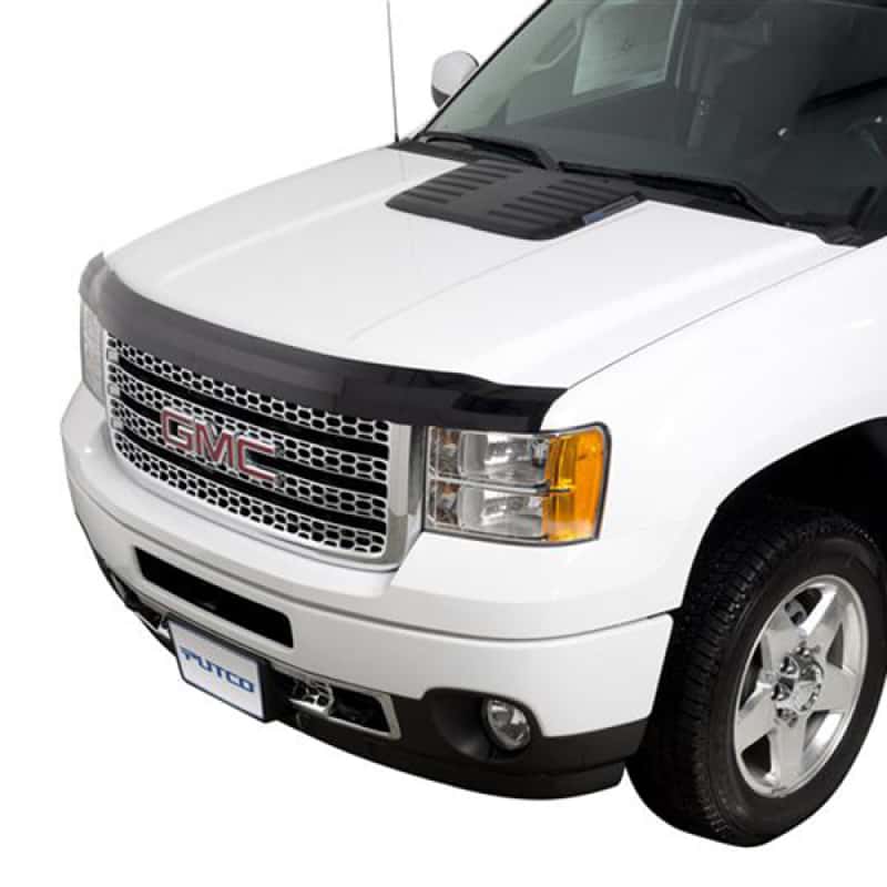 Putco — Putco 11-14 GMC Sierra HD Element Tinted Hood Shields
Hood Protector - view 2