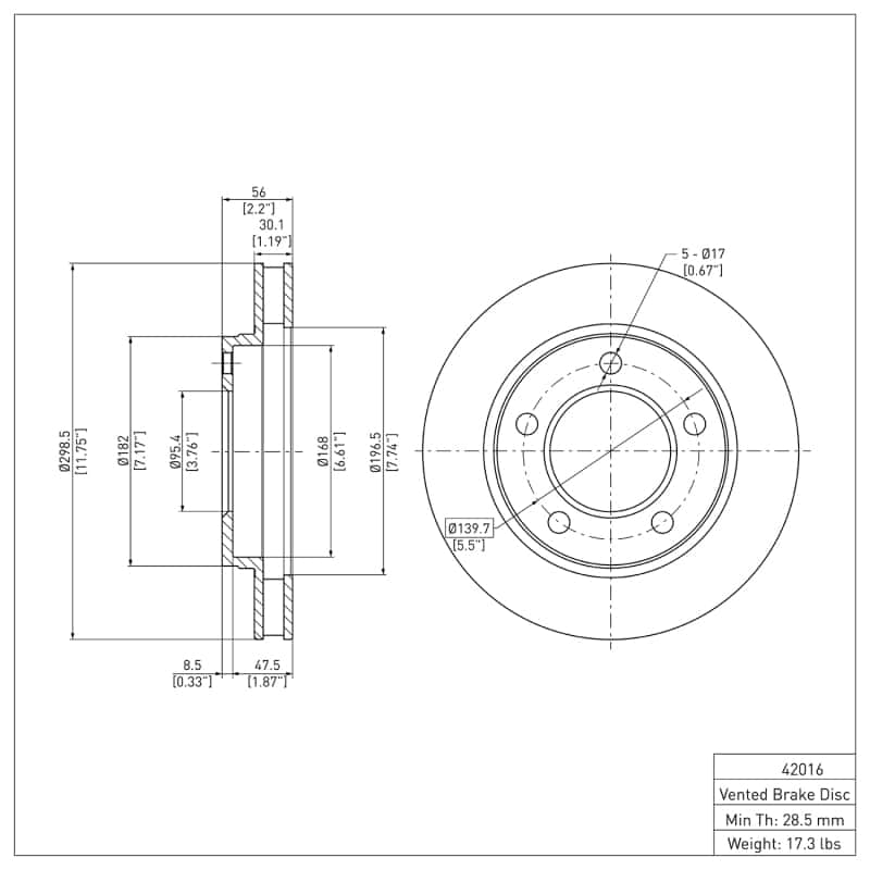 DFC — DFC 74-80 International Scout II Front Brake Rotor
DFC Brake Rotor - view 6