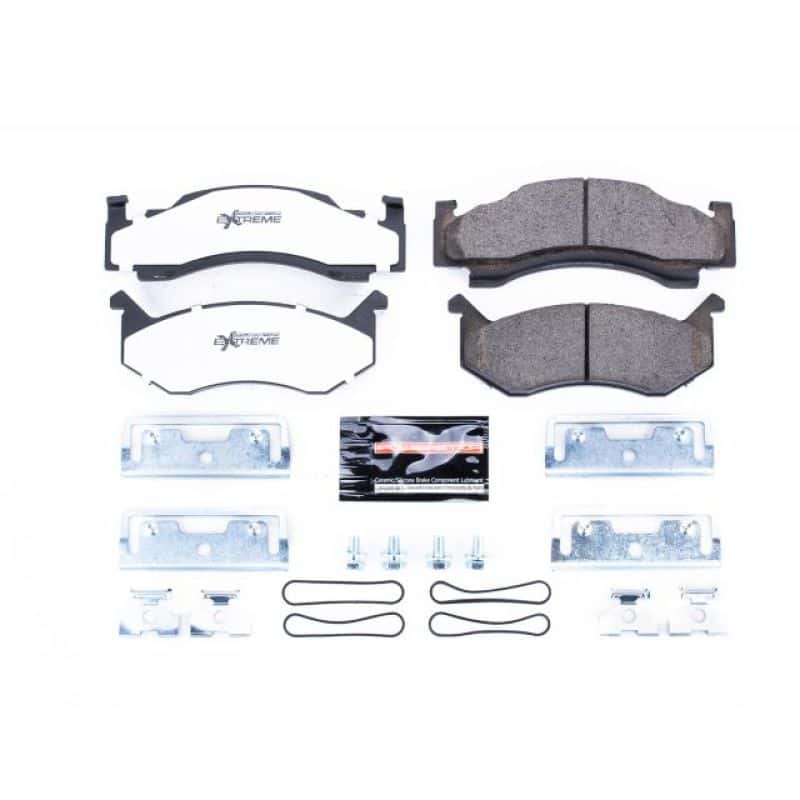 PowerStop — Power Stop 80-82 Chrysler Town & Country Front Z36 Truck & Tow Brake Pads w/Hardware
Z36 Brake Pads - view 1