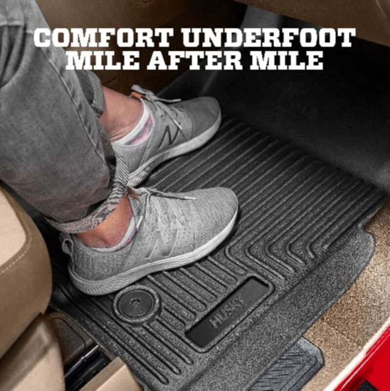 Husky Liners — Husky Liners 2019 Ram 1500 CC WeatherBeater 2nd Seat Floor Liners Black (W/O Factory Storage Box) - view 14