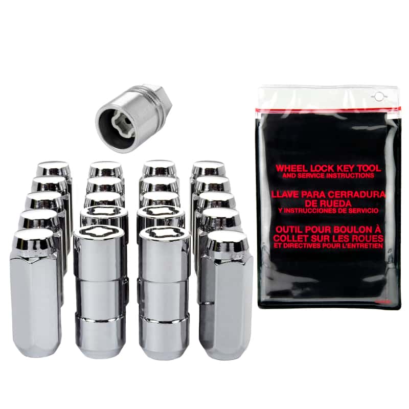 McGard — McGard 5 Lug Hex Install Kit w/Locks (Cone Seat Nut) M14X2.0 / 13/16 Hex / 2.25in. Length - Chrome - view 5
