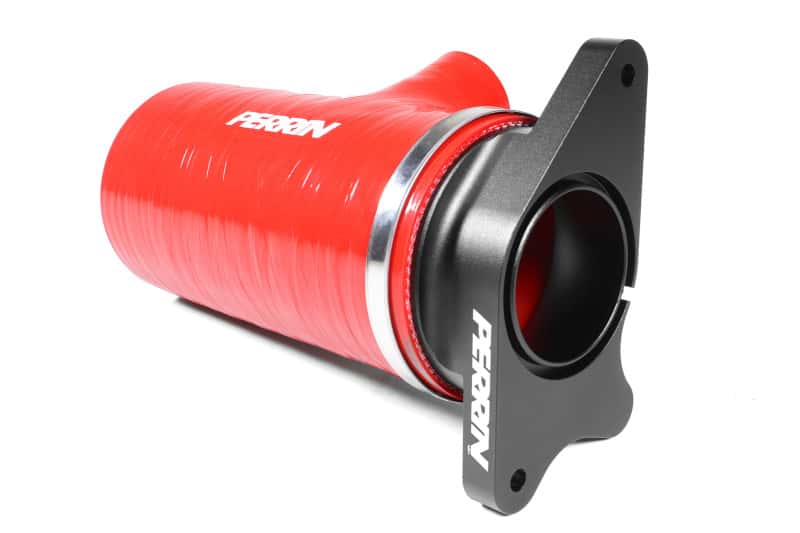 Perrin Performance — Perrin 22-25 Subaru WRX Short Type Turbo Inlet Hose - Red - view 5