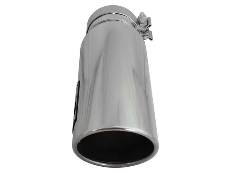 aFe — aFe Diesel Exhaust Tip Bolt On Polished 4in Inlet x 5in Outlet x 15in
Exhaust Tip Polished - view 3