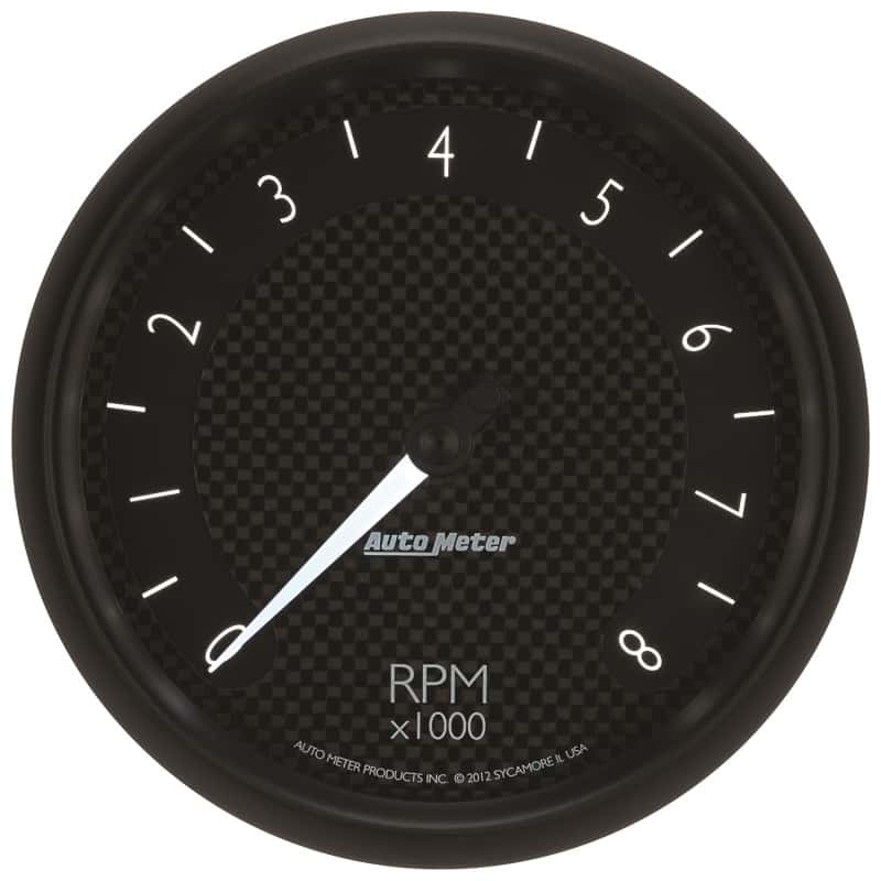 AutoMeter — Autometer GT Series 5in In Dash 8K RPM Tachometer
5" TACH, 8,000 RPM, - view 9
