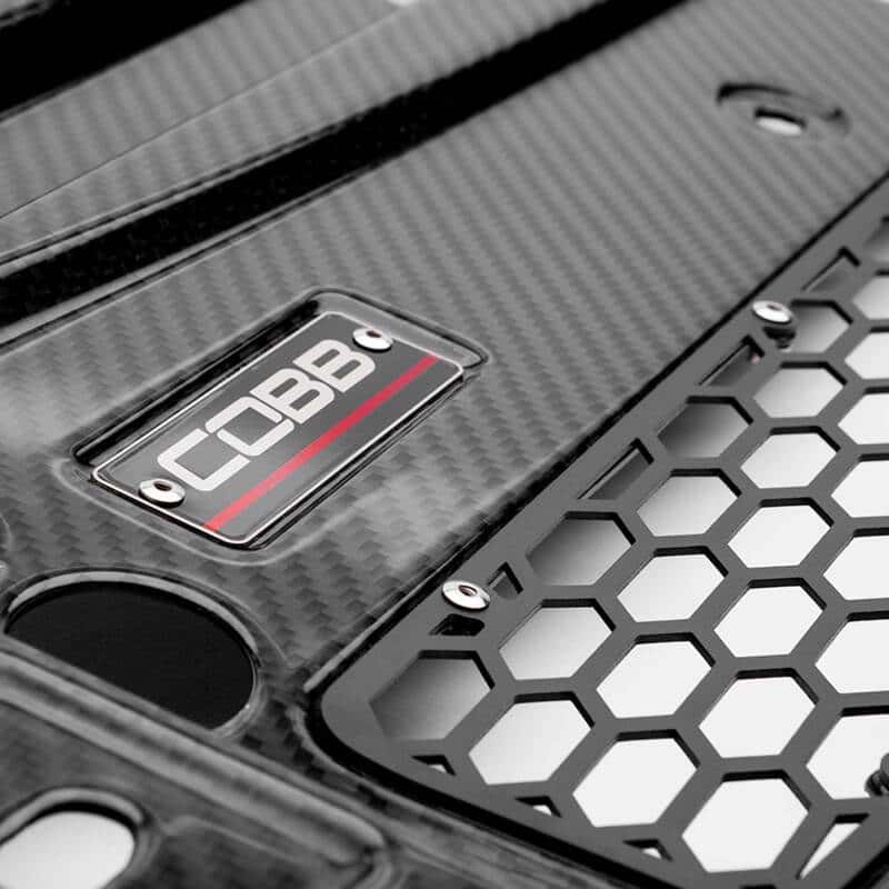 COBB — Cobb 17-20 Ford F-150 Ecoboost Raptor Redline Carbon Fiber Radiator Shroud - view 4