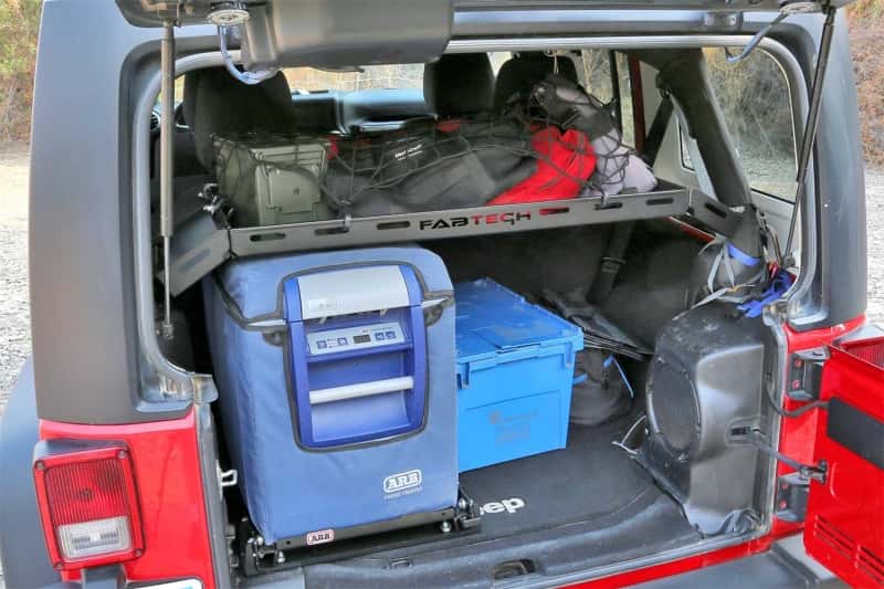 Fabtech — Fabtech 07-18 Jeep JK 4WD 4-Door Interior Cargo Rack - view 2