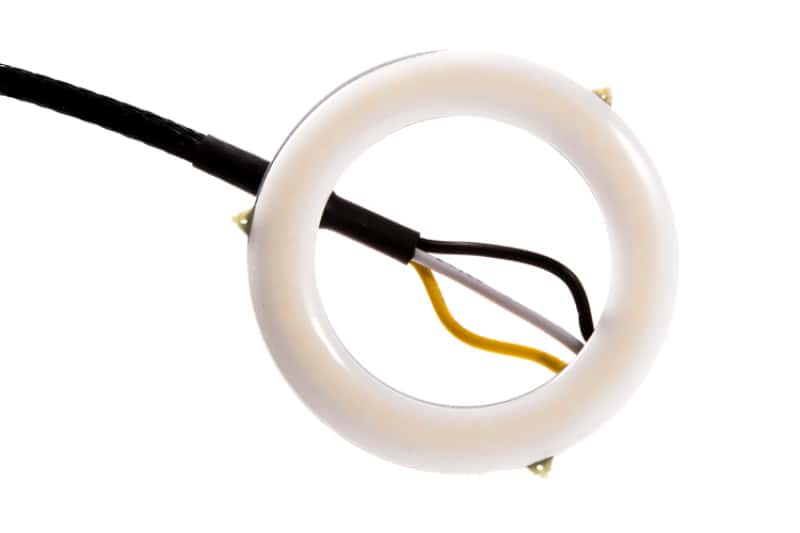 Diode Dynamics — Diode Dynamics Halo Lights LED 50mm - Red (Single) - view 1