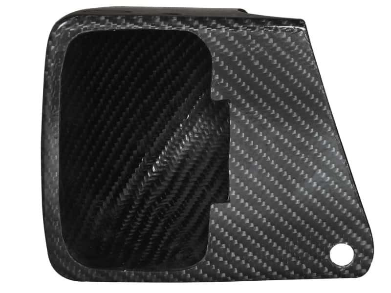 aFe — aFe MagnumFORCE Intake System Carbon Fiber Scoop 12-15 BMW 328i/ix (F30/31/34) L4 2.0L Turbo N20/N26
Dynamic Air Scoop - view 3