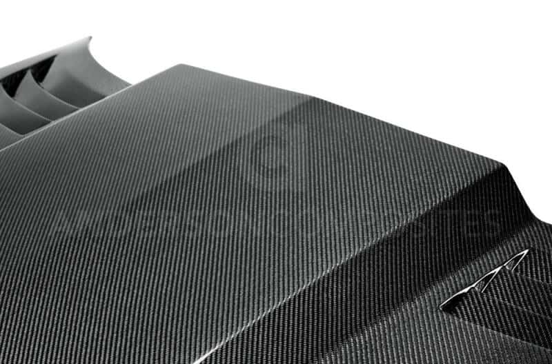 Anderson Composites — Anderson Composites 10-13 Chevy Camaro TT-Style Carbon Fiber Hood - view 5