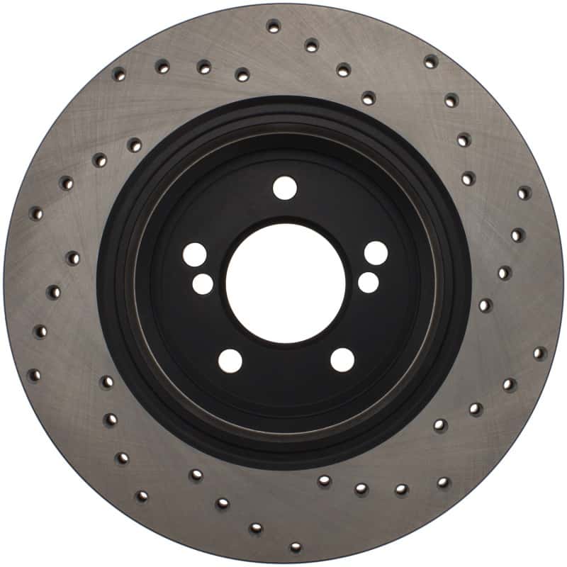 Stoptech — StopTech 01-07 BMW M3 (E46) / 00-04 M5 (E39) Drilled Right Rear Rotor
Cross Drilled Rotor
Disc Brake Rotor - view 3