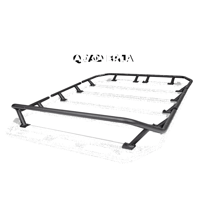 Go Rhino — Go Rhino SRM300 Tri-Rail Kit (For 40x40in. Rack) - Tex. Blk (Rails ONLY - Req. Platform)
SRM300 Tri Rail Kit - view 6