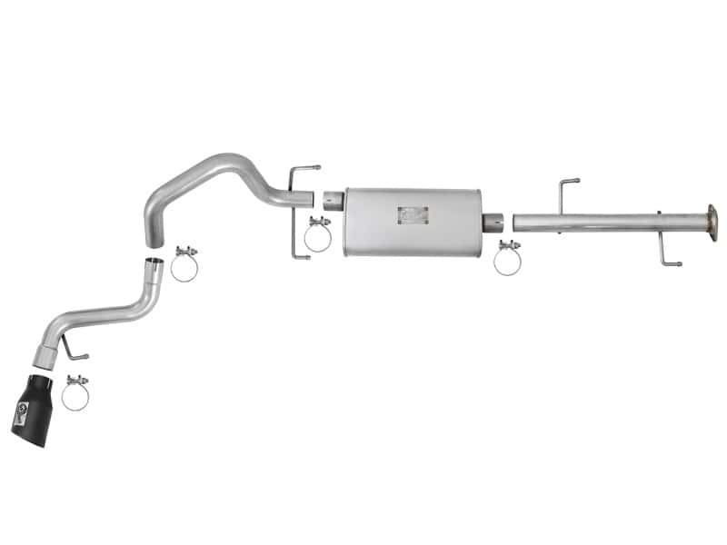 aFe — aFe Scorpion 2-1/2in Aluminized Steel Cat-Back Exhaust w/ Black Tips 07-17 Toyota FJ Cruiser V6 4.0L
Cat-Back Exhaust - view 5