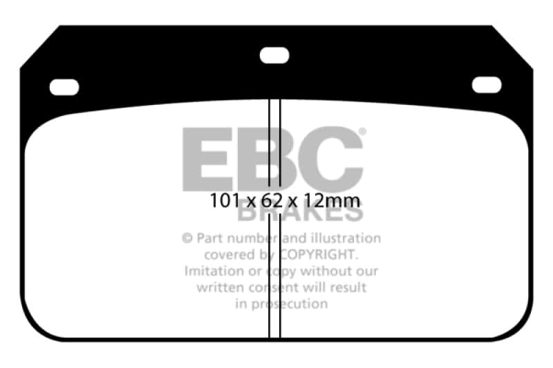 EBC — EBC Brakes Greenstuff 2000 Series Sport Pads - view 1