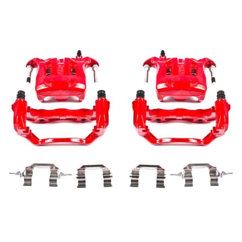 PowerStop — Power Stop 03-04 Infiniti M45 Front Red Calipers w/Brackets - Pair
Caliper Set - view 1