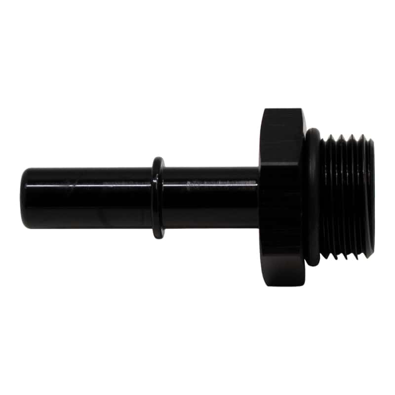 DeatschWerks — DeatschWerks 8AN ORB Male to 3/8in Male EFI Quick Connect Adapter - Anodized Matte Black
Lines & Fittings - view 1