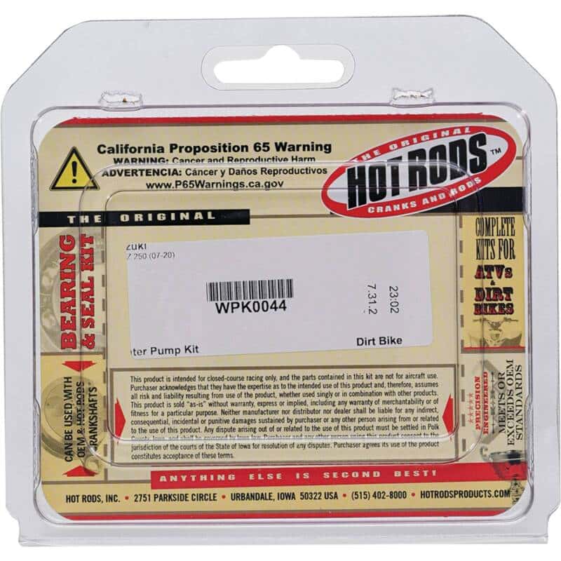 Hot Rods — Hot Rods 07-20 Suzuki RM-Z 250 250cc Water Pump Kit - view 4