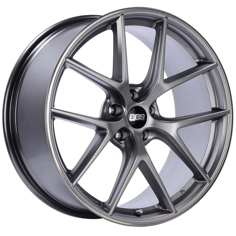 BBS — BBS CI-R 20x11.5 5x120 ET52 Platinum Satin Rim Protector Wheel -82mm PFS/Clip Required - view 6