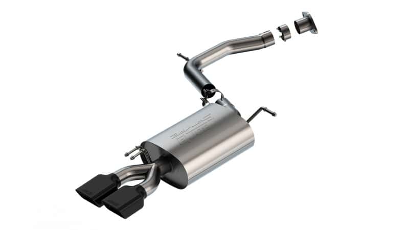 Borla — Borla 2023 Hyundai Palisade/20-22 Kia Telluride 3.8L V6 S-Type Axle-Back Exhaust w/ Black Chrome Tip
Axle-Back System - view 3
