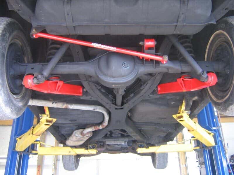 UMI Performance — UMI Performance 59-64 GM B-Body Rear Suspension Kit 4-Link- Chevy only - Red
Rear Suspension Kit - view 6
